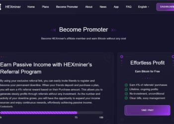 Ilustrasi Menambang Bitcoin Gratis di HEXminer