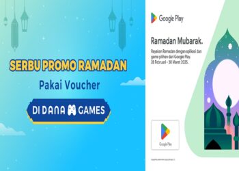 Sepuluh Hari Lagi! Promo Voucher Google Play di DANA Games