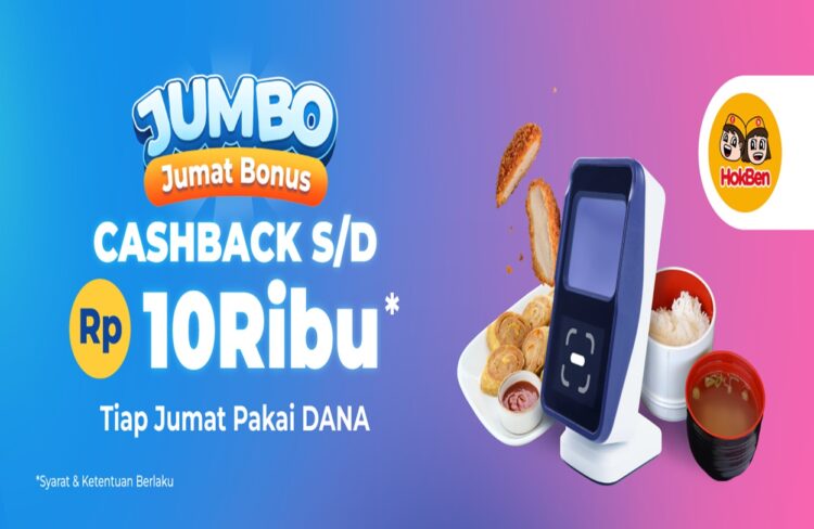 Bisa Dipakai untuk Bukber, Promo Hokben Cashback 10% Pakai DANA QRIS!
