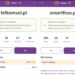 Ilustrasi lelang domain.Pi Network dengan logo provider lokal Indosat, Telkomsel, XL dan Smartfren