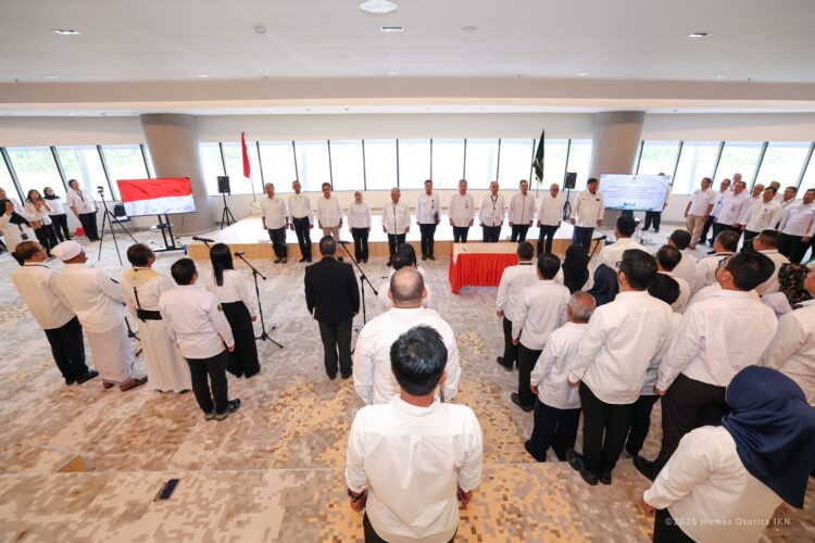 Pak Bas Lantik Sejumlah Pejabat Otorita IKN