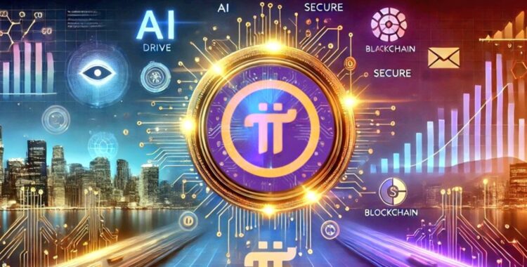 pergerakan harga Pi Coin dengan indikator RSI dan prediksi AI