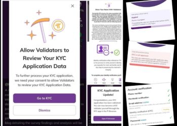 Ilustrasi Pi Network dan proses KYC yang rumit