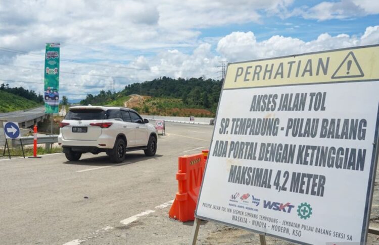 Sambut Pemudik, Jalan Tol Balikpapan-IKN Siapkan Posko dan Rest Area