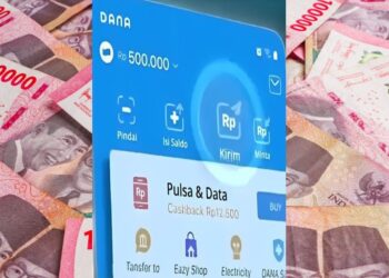 Ilustrasi saldo DANA gratis Rp500.000 yang bisa digunakan untuk belanja online