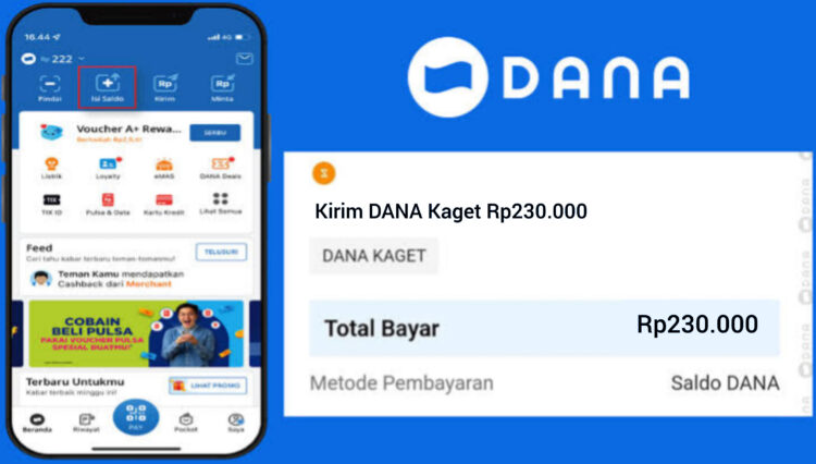 KESEMPATAN EMAS! Klaim Saldo DANA Kaget Gratis Rp230.000, Senin 10 Maret 2025, Ini Link dan Caranya!