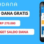 Infografis cara mendapatkan THR Kaget Saldo DANA gratis