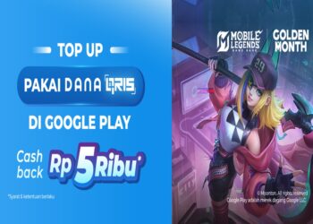 Udah Tahu Belum? Top Up Pakai DANA QRIS di Google Play Cashback Rp5.000!