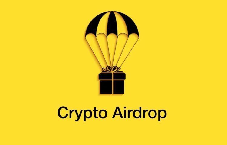 Ilustrasi airdrop crypto 2025