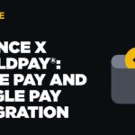 Tampilan antarmuka pembelian crypto dengan Apple Pay & Google Pay di Binance