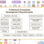 Tampilan antarmuka pengembangan ekosistem Pi Network oleh PiCoreTeam