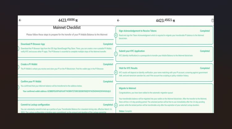 Panduan langkah demi langkah aktivasi Wallet Mainnet Pi Network