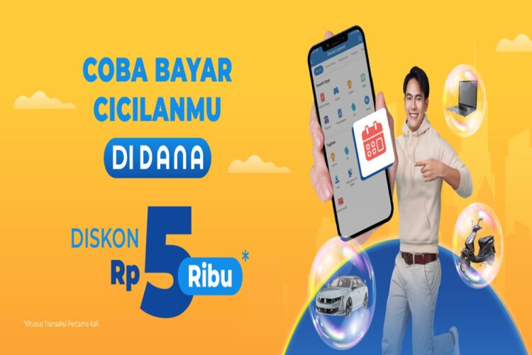 Cobain Praktis dan Hematnya Bayar Cicilan di DANA! Bisa Dapat Diskon 50%