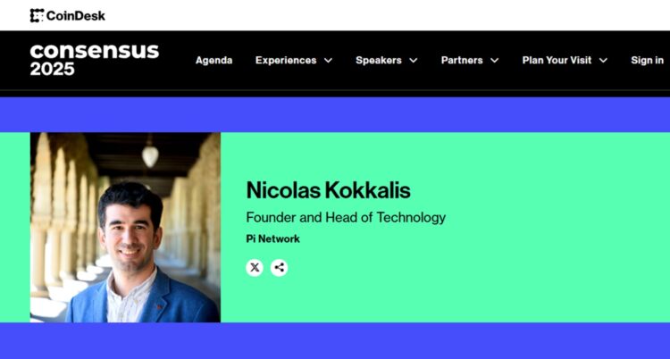 Nicolas Kokkalis berbicara di Consensus 2025 Toronto