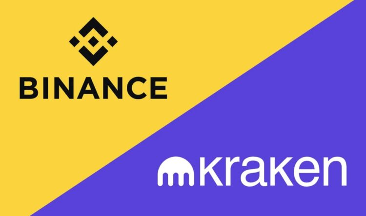 Ilustrasi Binance & Kraken