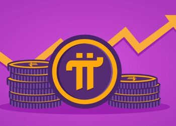 Ilustrasi peluang invetasi Pi Network menunjukkan potensi kenaikan