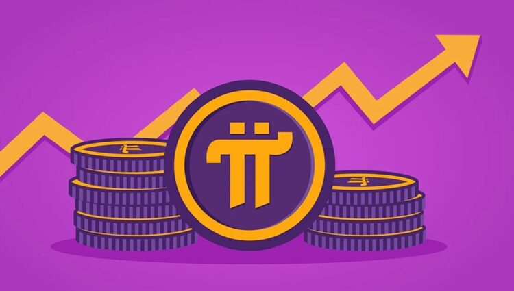 Ilustrasi peluang invetasi Pi Network menunjukkan potensi kenaikan