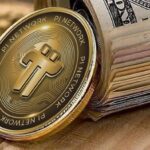 Ilustrasi Harga Pi Coin yang terus menurun