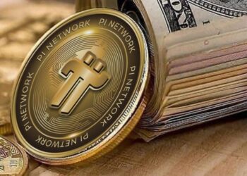 Ilustrasi Harga Pi Coin yang terus menurun
