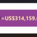 Grafik nilai stabil Pi Coin $314.159 dengan AI kuantum