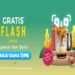 Peringati Hari Bumi, Gratis Latte Gula Aren di Flash Coffee Pakai DANA QRIS!