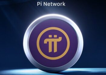 Ilustrasi Pi Network menghadapi badai pasar kripto