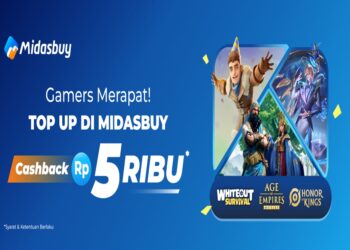 Ayo Gamers Merapat! Top Up di Midasbuy Pakai DANA Bisa Dapat Cashback