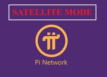 Ilustrasi Satellite Mode Pi Network yang membuat harga Pi Coin naik 30%