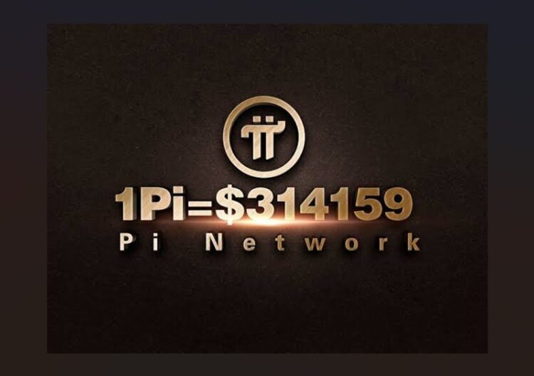 Ilustrasi Quantum Pi Network dalam jaringan blockchain