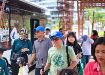 Jumlah kunjungan wisatawan KIPP