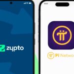 Tampilan antarmuka Zypto Cold Wallet untuk Pi Network