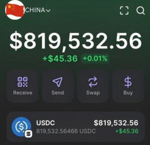 Ilustrasi $CHINA COIN
