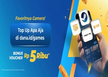 Udah Tahu Belum? Top Up Apa Aja di DANA Games Bonus Voucher Rp5Ribu!