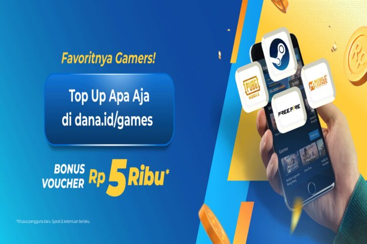 Udah Tahu Belum? Top Up Apa Aja di DANA Games Bonus Voucher Rp5Ribu!