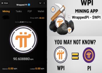 Ilustrasi harga WRAPPED PI ($WPI) Terbaru