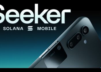Tampilan Solana Seeker dengan desain premium