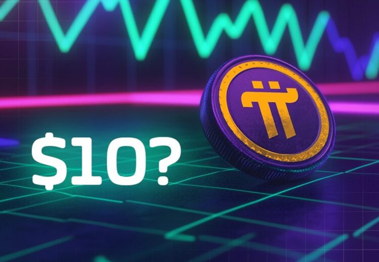 Ilustrasi harga Pi Coin $10