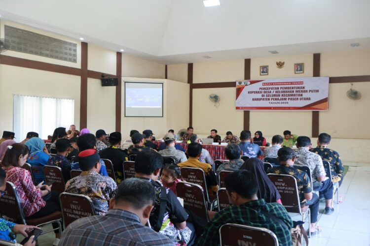 Upaya Tingkatkan Kesejahteraan, Pemkab PPU Akselerasi Pembentukan KopDes Merah Putih