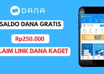 Ilustrasi LINK DANA KAGET Hari Ini Sabtu 10 Mei 2025: Rp250.000