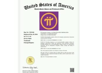 Pi Network lisensi merek dagang resmi