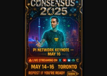 Yuk nonton pidato Nicolas Kokkalis, Pendiri Pi Network, di panggung utama Consensus 2025 Toronto