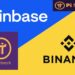 Infografis proses KYB Coinbase-Binance dengan Pi Network