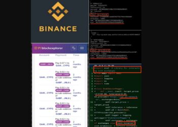 Ilustrasi testnet yang membuktikan Pi Network & Binance Bersatu