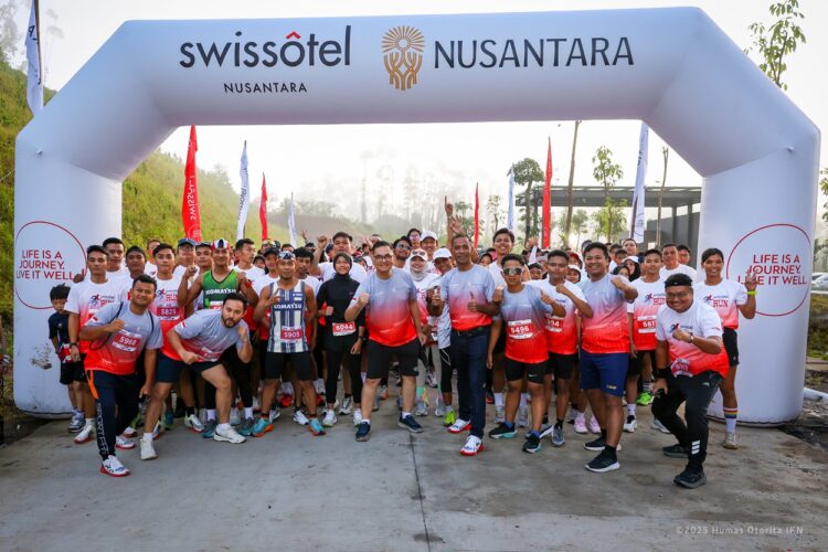 Ribuan Peserta Ramaikan Swissôtel Nusantara Run 2025 di Ibu Kota Nusantara