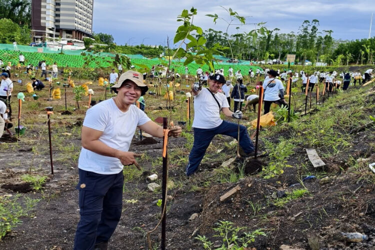 Jajaran OIKN Kembali Tanam Pohon, Pak Bas: Kegiatan Rutin Demi Menjaga Nusantara