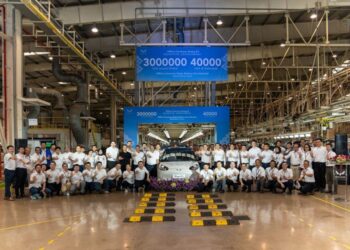 Wuling sudah memproduksi 3 juta electric vehicle (EV).