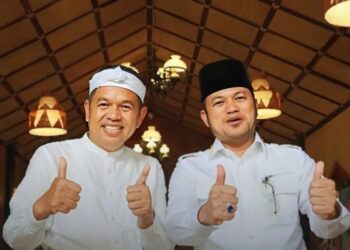 Kang Dedi dan Gubernur Rudy