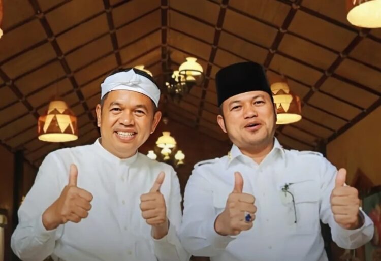 Kang Dedi dan Gubernur Rudy