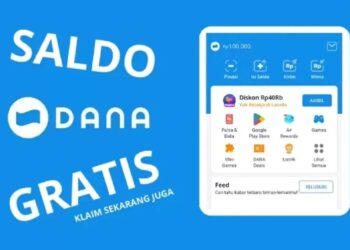 Saldo DANA gratis makin viral