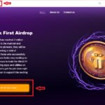 Tampilan situs Claim 614 Pi Network Gratis yang mirip dengan website asli Pi Network